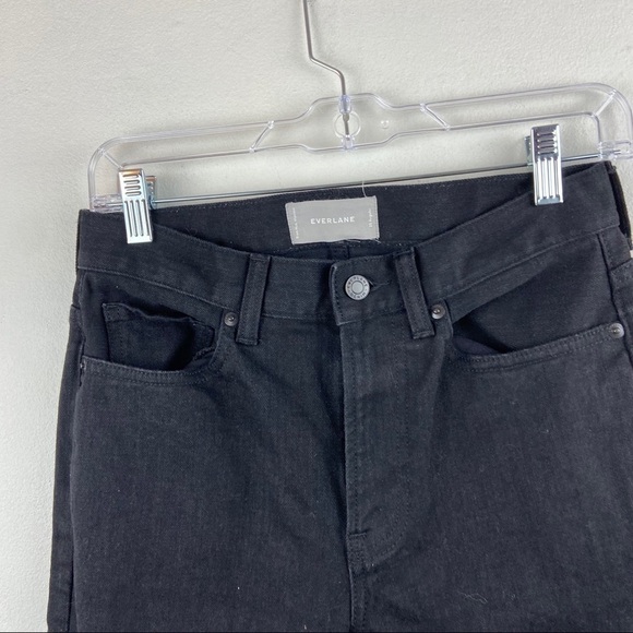 Everlane Ankle Black Skinny Jeans size 25 - Picture 7 of 10